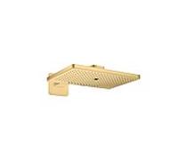 hansgrohe Douche de tête Axor 35276250 avec bras de douche, rosace, optique or brossé