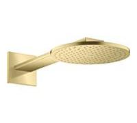 hansgrohe Douche de tête Axor 35284950 avec bras de douche, laiton brossé