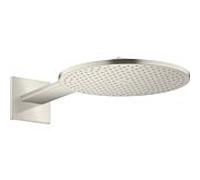 hansgrohe Douche de tête Axor 35303800 avec bras de douche, optique inox