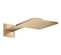 hansgrohe Douche de tête Axor 35310140 avec bras de douche, bronze brossé