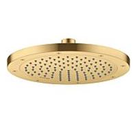 hansgrohe Douche de tête Axor 35381250 montage plafond ou mural, 245mm, 1jet, optique or brossé