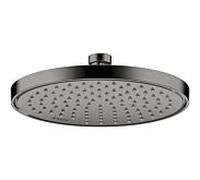 hansgrohe Douche de tête Axor 35382330 montage plafond ou mural, 220mm, 1jet, chrome noir poli