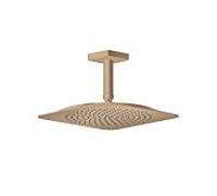 hansgrohe douche de tête Axor Citterio C 270 1jet 28792310 avec raccordement au plafond, optique or rouge brossé