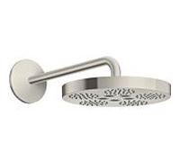 hansgrohe Axor One douche de tête 48491800 avec bras de douche, 1jet, aspect inox