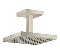 hansgrohe Axor Starck douche de tête 10929820 avec raccordement au plafond, 240x240mm, 1jet, nickel brossé