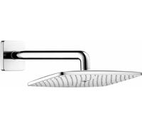 Hansgrohe douche de tête Raindance E 360 Air 1jet 360mmx190mm avec bras de douche 390mm chrome