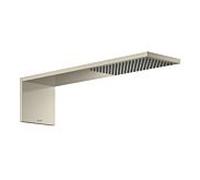 hansgrohe Douche de tête ShowerComposition 12592820 110x220mm, montage mural, 1jet, nickel brossé