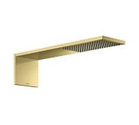 hansgrohe Douche de tête ShowerComposition 12592950 110x220mm, montage mural, 1jet, laiton brossé