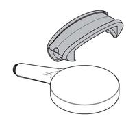 Hansgrohe - Douchette de remplacement avec adaptateur Allrounder, chrome 93829000