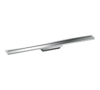 hansgrohe Caniveau de douche 42521000 800 mm, kit prêt à l'emploi, gratuit dans la chambre, chromé