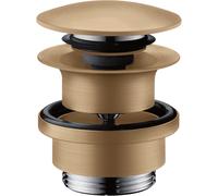 hansgrohe drain set Push Open, 50100140, Couleur: Bronze brossé