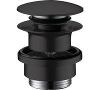 hansgrohe drain set Push Open, 50100670, Couleur: Noir Mat