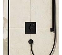 Hansgrohe Mitigeur monocommande de douche encastré DuoTurn E noir mat 75617670