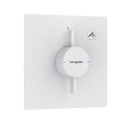 Hansgrohe DuoTurn E - Mitigeur de douche encastré, blanc mat 75617700