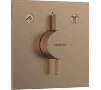 hansgrohe DuoTurn E Mitigeur, encastré, 2 consommateurs, 2 fonctions, rosace carrée, 75417140