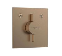 Hansgrohe Mitigeur bain-douche encastré DuoTurn E monocommande 2 sorties bronze brossé 75417140