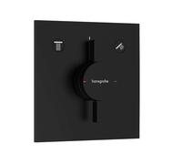Hansgrohe DuoTurn E - Mitigeur encastré 2 sorties, noir mat 75417670