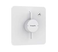 Hansgrohe DuoTurn Q - Mitigeur de douche encastré, blanc mat 75614700