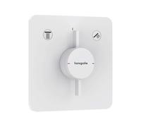 Hansgrohe DuoTurn Q - Mitigeur encastré 2 sorties, blanc mat 75414700