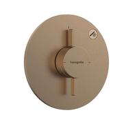 Hansgrohe DuoTurn S - Mitigeur de douche encastré, bronze brossé 75618140
