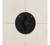 Hansgrohe Mitigeur bain-douche encastré DuoTurn S 2 fonctions Noir mat 75418670