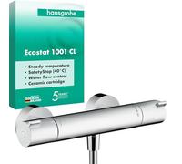 hansgrohe Ecostat Thermostat de douche 1001 CL, apparent, 1 consommateur, chrome, 13211000