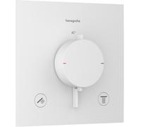Hansgrohe Ecostat Comfort E mitigeur bain-douche encastrée avec thermostat blanc 33711700