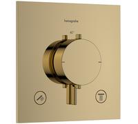Hansgrohe Ecostat Comfort E mitigeur bain-douche encastrée avec thermostat doré 33711990