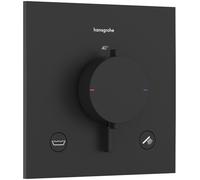 Hansgrohe Ecostat Comfort E mitigeur bain-douche encastrée avec thermostat noir 33716670