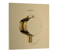 hansgrohe Ecostat Comfort E Thermostat encastré pour 1 consommateur, 33710990, Couleur: Optique en or poli