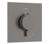 Hansgrohe Ecostat Comfort E - Mitigeur thermostatique encastré, chrome noir brossé 33710340