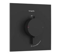 Hansgrohe Ecostat Comfort E - Mitigeur thermostatique encastré, noir mat 33710670