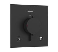 Hansgrohe Ecostat Comfort E - thermostat encastré - 2 fonctions - noir mat 33711670