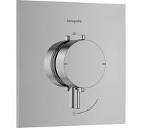 hansgrohe Ecostat Comfort E Thermostat encastré pour 1 consommateur, 33710000, Couleur: chrome