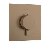 hansgrohe Ecostat Comfort E Thermostat encastré pour 1 consommateur, 33710140, Couleur: Bronze brossé
