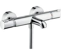 Hansgrohe Ecostat mitigeur bain-douche murale avec thermostat chrome 13114000