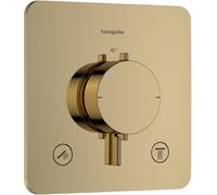 Hansgrohe Ecostat Comfort Q mitigeur bain-douche encastrée avec thermostat doré 33713990
