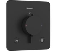 Hansgrohe Ecostat Comfort Q mitigeur bain-douche encastrée avec thermostat noir 33713670