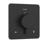 Hansgrohe Ecostat Comfort Q Mitigeur thermostatique encastré - 2 fonctions - noir mat 33713670