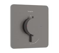 hansgrohe Ecostat Comfort Q Thermostat encastré pour 1 consommateur, 33712340, Couleur: Chrome noir brossé