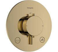 Hansgrohe Ecostat Comfort S mitigeur bain-douche encastrée avec thermostat doré 33718990