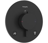 Hansgrohe Ecostat Comfort S mitigeur bain-douche encastrée avec thermostat noir 33715670