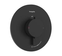 hansgrohe Ecostat Comfort S thermostat encastré pour 1 consommateur, 33714670, Couleur: noir mat