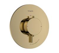 hansgrohe Ecostat Comfort S thermostat encastré pour 1 consommateur, 33714990, Couleur: Optique en or poli