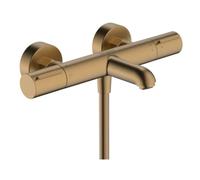 Hansgrohe Ecostat Element - Mitigeur thermostatique de baignoire, bronze brossé 13347140