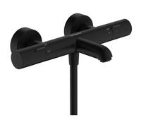 Hansgrohe Ecostat Fine - Mitigeur thermostatique de baignoire, noir mat 13325670