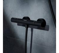 hansgrohe Ecostat Fine Mitigeur thermostatique de douche en applique, 13324670,