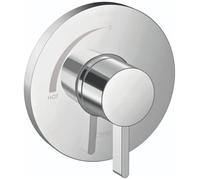 hansgrohe Ecostat S Modern Minimalist Easy Control 1 poignée 15,2 cm de large Robinet de douche à équilibrage de pression Chromé 15739001