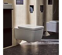 Hansgrohe Abattant WC EluPura Q 60198450 – fixation en haut – blanc