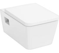 hansgrohe EluPura Original Q kit WC suspendu, HygieneEffect, 365x540mm, AquaChannel Flush, y compris siège WC, SoftClose, 62051450